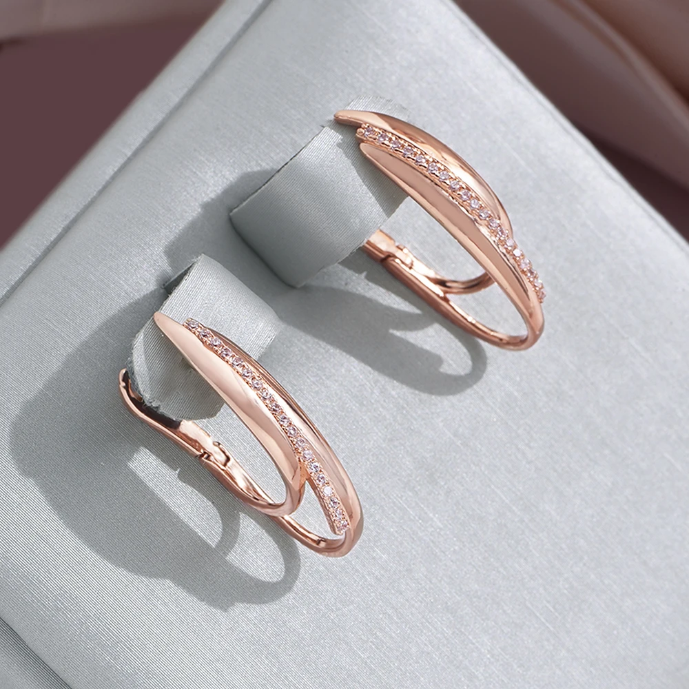 Boucles d'oreilles en or élégantes