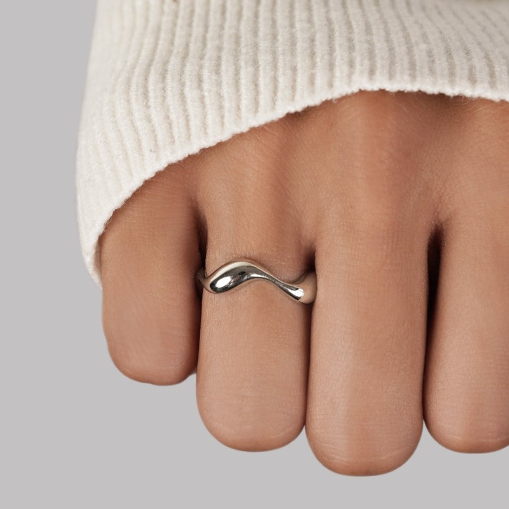 Waves - Bague minimaliste