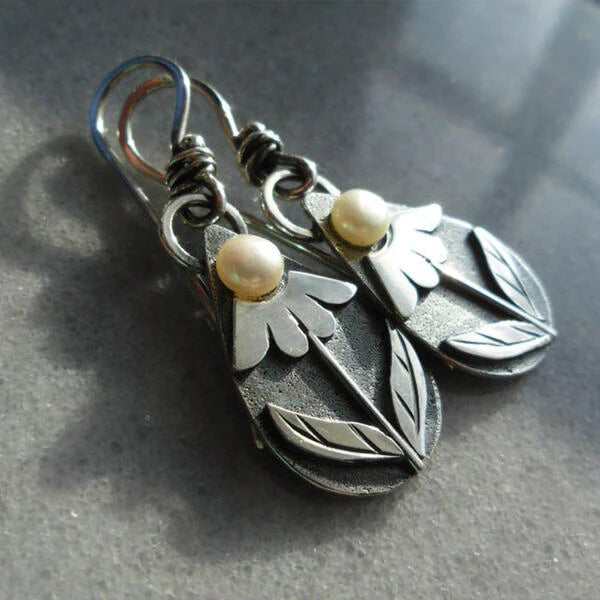 Boucles d'oreilles fleuries