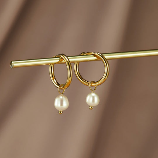 Bella Boucles d'oreilles en perles d'eau douce