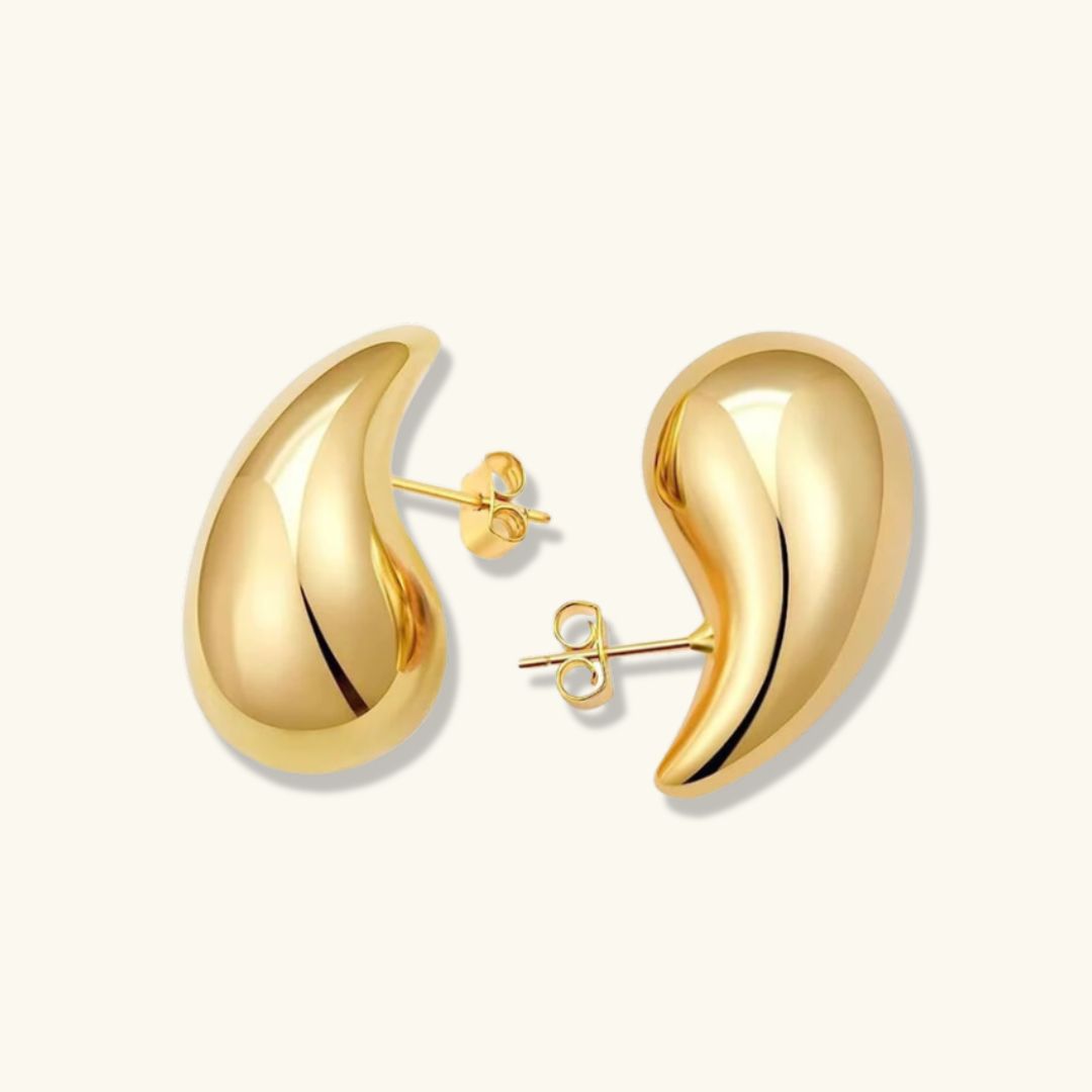 Sandra Boucles d'oreilles en forme de goutte en or