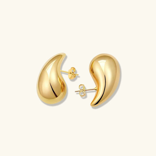 Sandra Boucles d'oreilles en forme de goutte en or