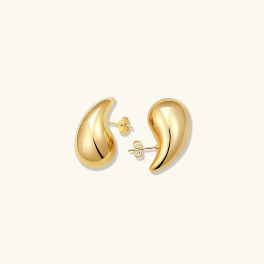 Sandra Boucles d'oreilles en forme de goutte en or