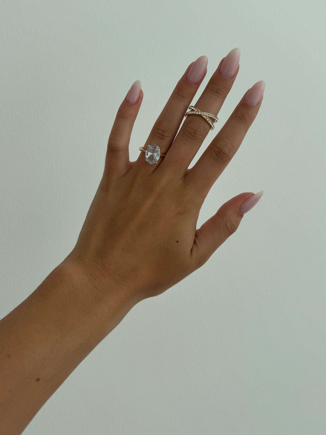 Avianna Bague ovale en zircone